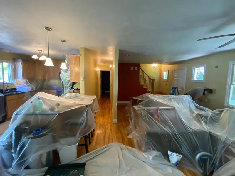 Interior Painting completed by JH Painting Services in Hudson, MA