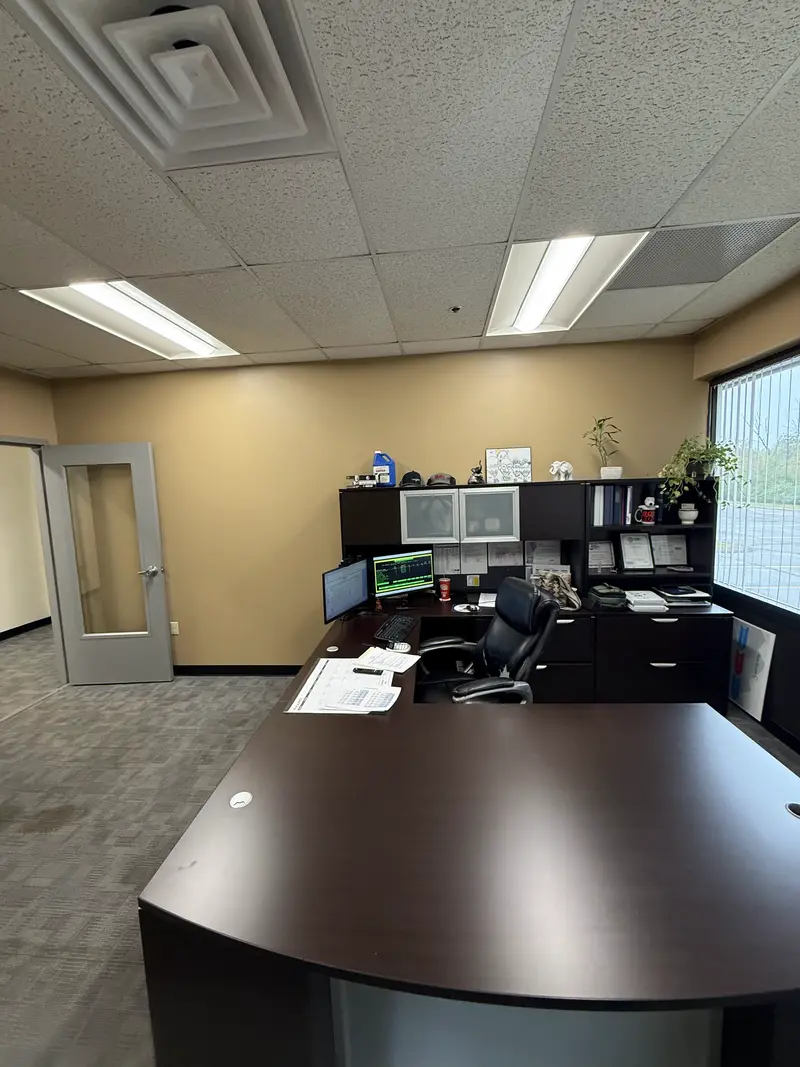 Commercial Interior Painting - Office floor completed by JH Painting Services in Marlborough, MA