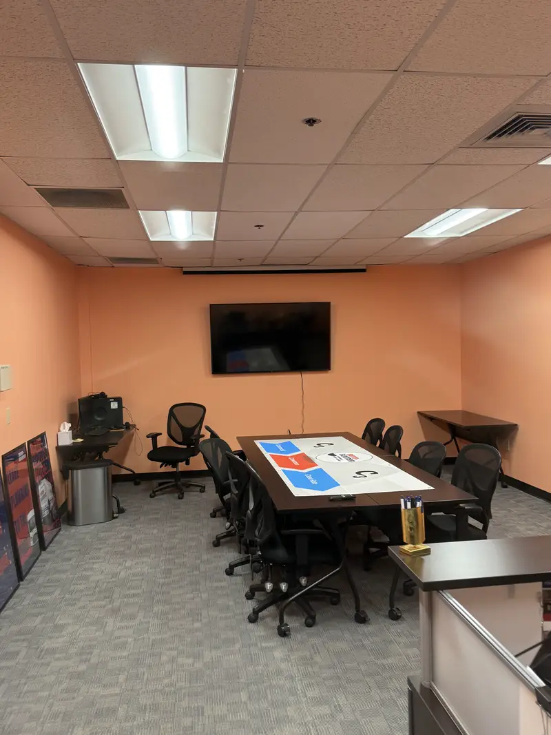 Commercial Interior Painting - Training room completed by JH Painting Services in Marlborough, MA